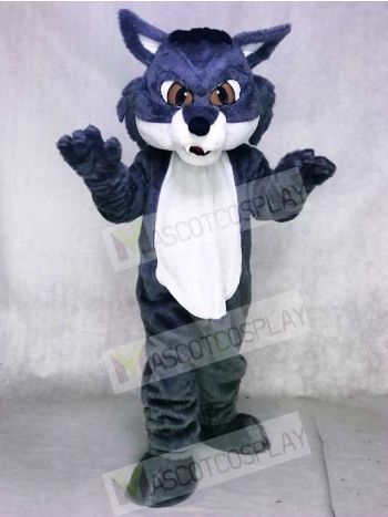 Fierce Gray Snow Fox Mascot Costumes Animal