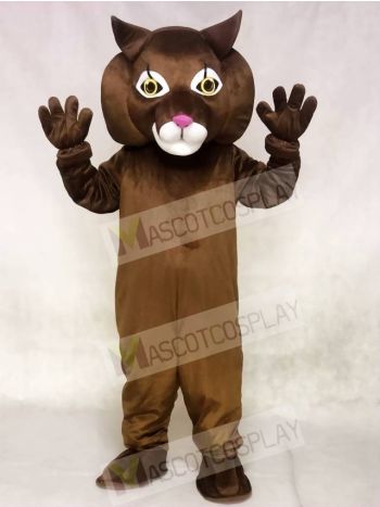 Cute Girl Wildcat Mascot Costumes Animal 