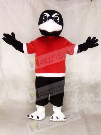 Cute Black Bird Raven Mascot Costumes Animal