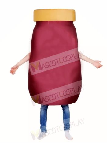 Jar Food Container Mascot Costumes