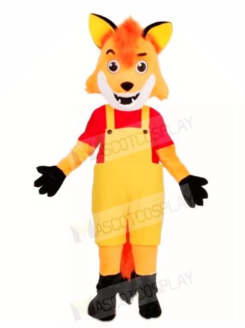 Brown Fox Mascot Costumes Animal