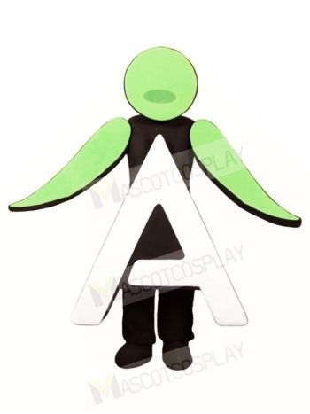 Alphabet Letter A Mascot Costumes  