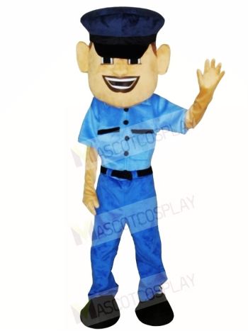 Police Man Cop Mascot Costumes People
