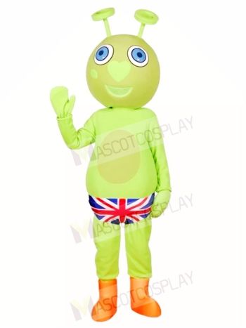 Green Alien Mascot Costumes 