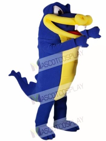 Royal Blue Alligator Mascot Costume Crocodile Mascot Costumes