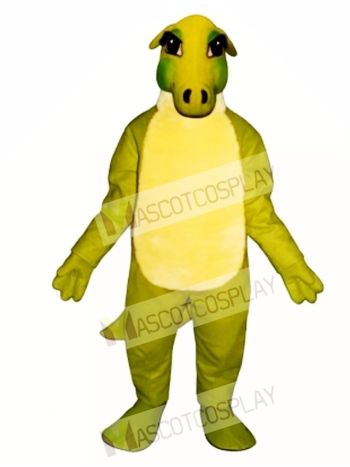 Friendly Dinosaur Mascot Costume
