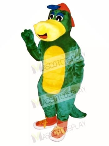 Dinosaur Jr. with Hat & Shoes Mascot Costume