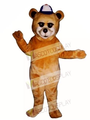 New Sunny Bear with Hat Mascot Costume