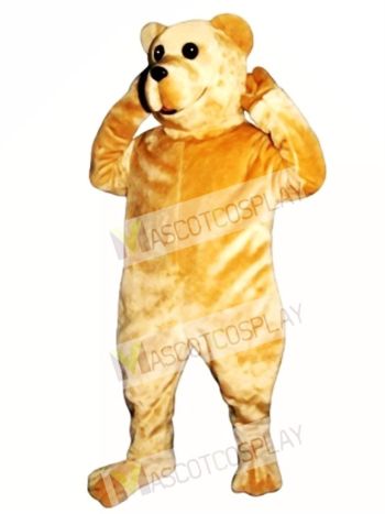 Cute Bruce Bear Mascot Costume