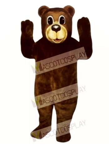 Cute Buford Bear Mascot Costume
