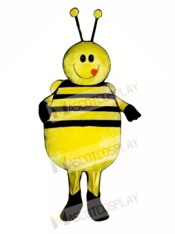 Fat Bee Mascot Costume
