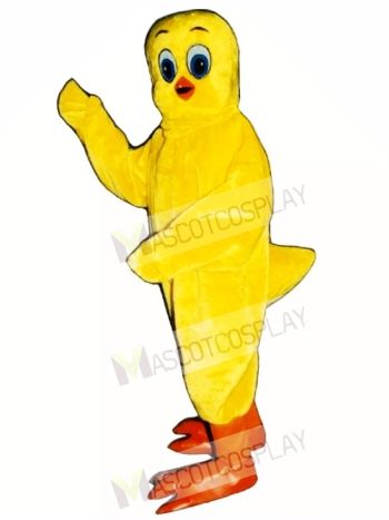 Cute Canary Bird Mascot Costume