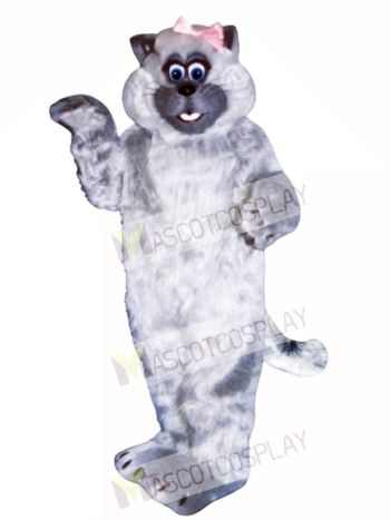 Cute Tabitha Cat Mascot Costume