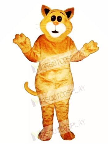 Cute Big Ear Cat Mascot Costume