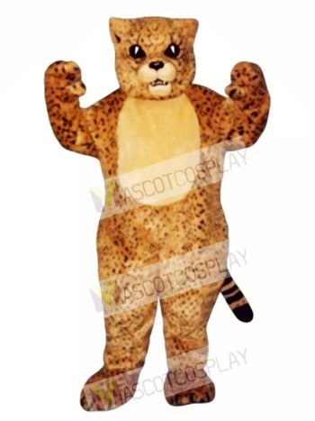 Cute Spotted Cat Mascot Costume