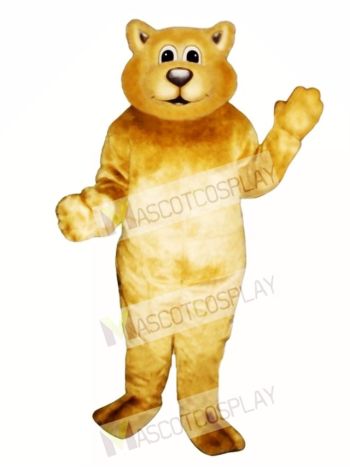 Cute Baby Bobcat Cat Mascot Costume