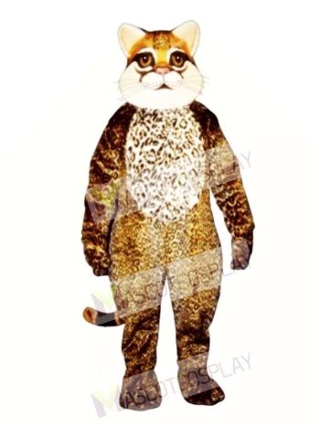 Cute Ocelot Cat Mascot Costume