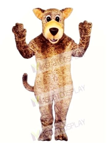 Cute Leo Leopard Mascot Costume