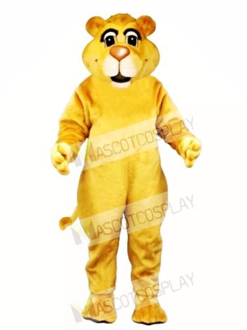 Cute Young Lion Mascot Costume