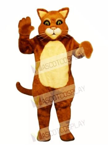Cute James the Cat Mascot Costume