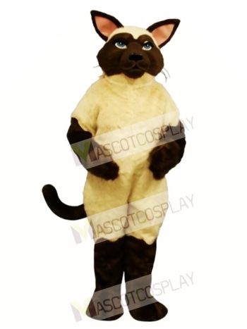 Cute Sally Siamese Cat Mascot Costume