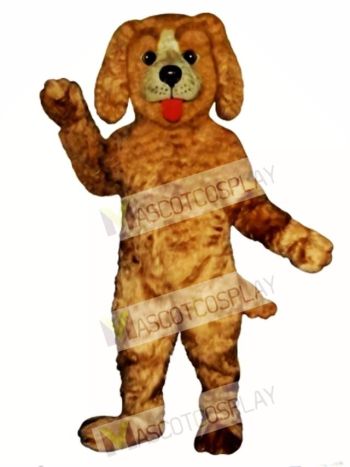 Cute Shaggy Dog Mascot Costume
