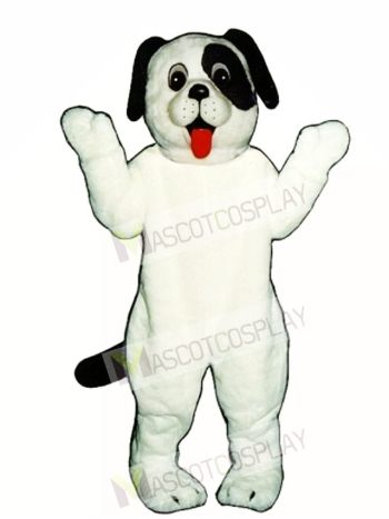 Cute White Puppy Dog Mascot Costume