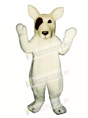 Cute Bull Terrier Dog Mascot Costume