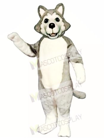 Cute Wolf Dog Mascot Costume