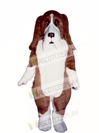 Cute Basset Hound Dog Mascot Costume