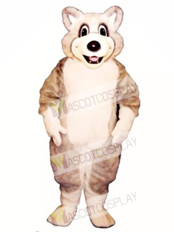 Cute Baby Husky Dog Mascot Costume