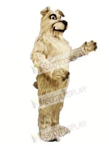 Cute Snarling Pooch Dog Mascot Costume