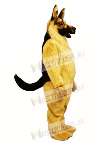 Cute German Shepard Dog Mascot Costume