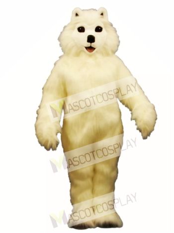 Cute Sam Samoyed Dog Mascot Costume