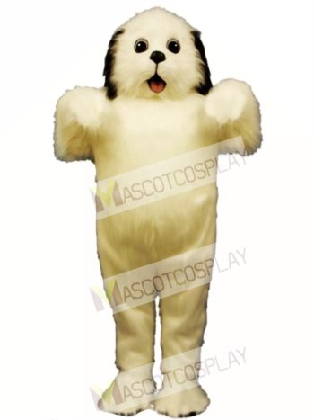 Cute Shaggy Maggy Dog Mascot Costume