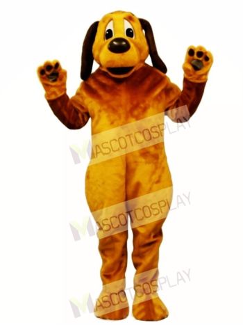 Cute Peter Pound Dog Mascot Costume