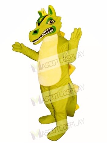 Green Oriental Dragon Mascot Costume