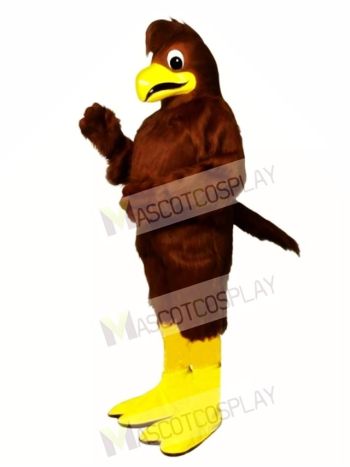 Cute Crested Hawk Mascot Costume