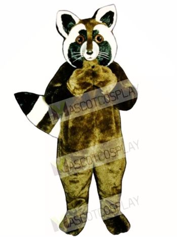 Corkie Coon Raccoon Mascot Costume
