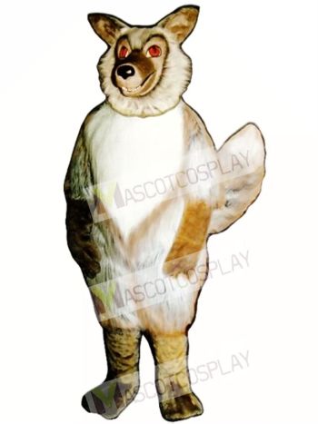 Cute Wolf Mascot Costume