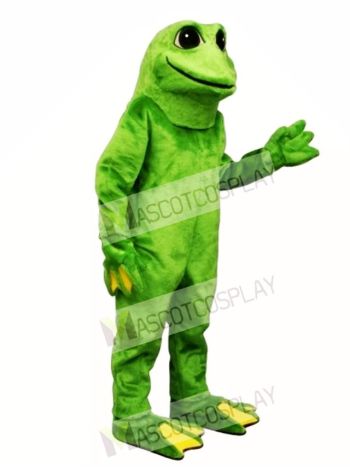 Yellow Toed Frog Mascot Costume