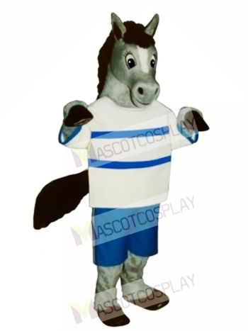 Cute Peter Pony with Shirt & Pants Mascot Costume