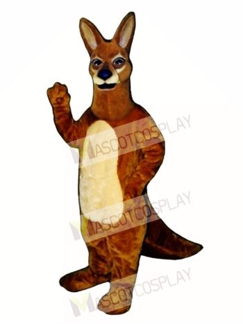 Realistic Kangaroo Mascot Costume