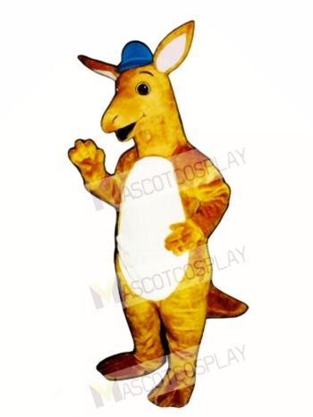 Sydney Kangaroo with Hat Mascot Costume