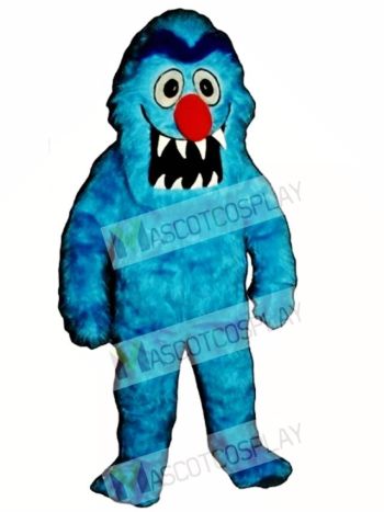 Blue Monster Mascot Costume