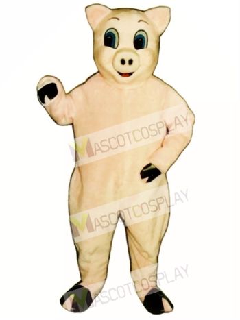 Jolly Pig Christmas Mascot Costume
