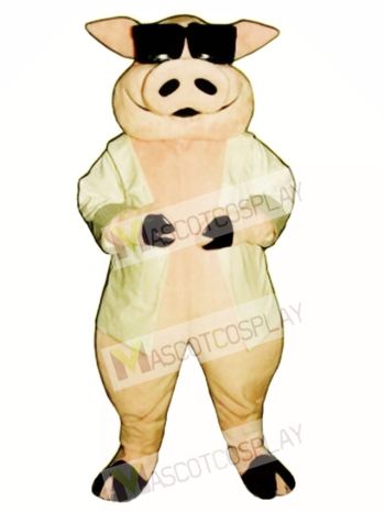 Heavy Hog Pig Piglet Mascot Costume
