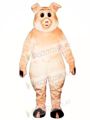 Cute Porker Pig Piglet Hog Mascot Costume