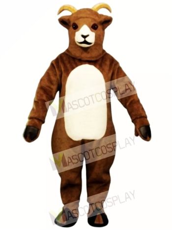 Cute Nanny Goat Mascot Costume