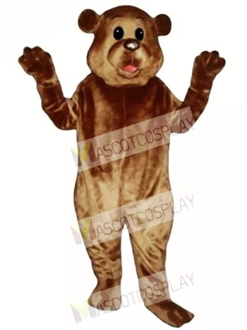 Grover Groundhog Mascot Costume